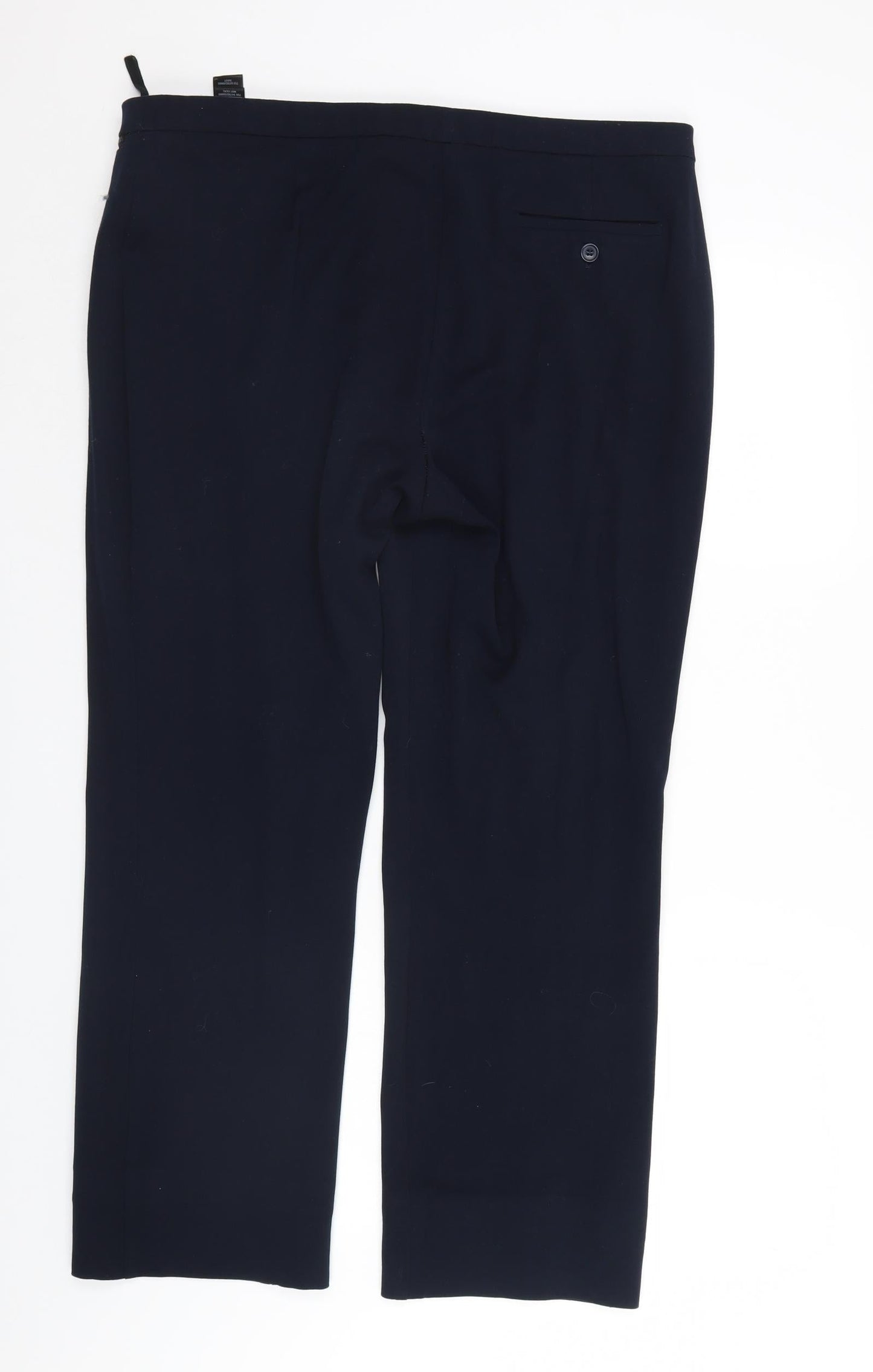 Womens UK Size 16 M&S Regular Fit Sweatpants Blue Trousers