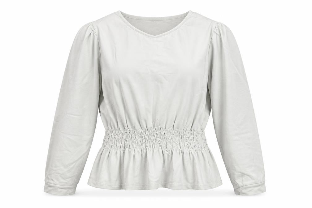 Womens UK Size 14 PEP & CO White Tunic Jumper