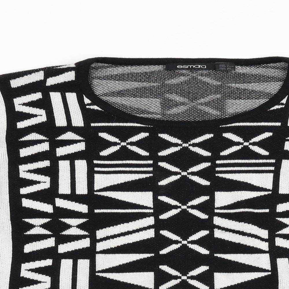 Womens UK Size 14 ESMARA Black Pullover Jumper