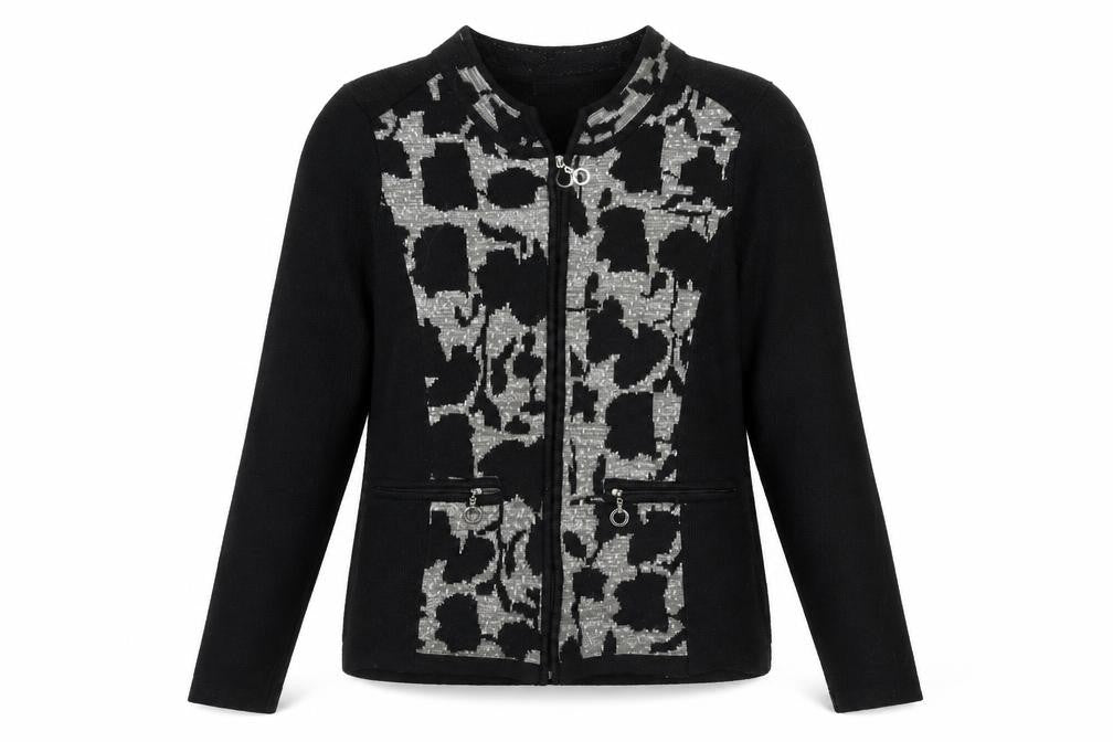 Womens UK Size S Anna Rose Black Cardigan Jumper