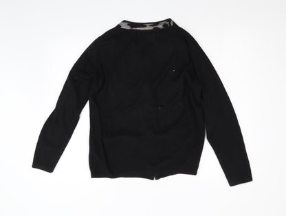 Womens UK Size S Anna Rose Black Cardigan Jumper