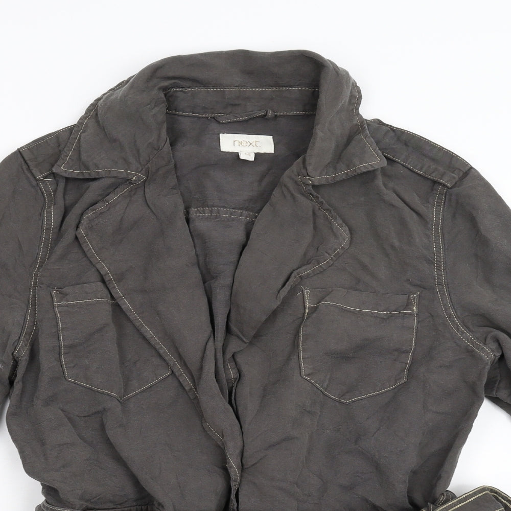 Womens UK Size 14 NEXT Grey Jacket