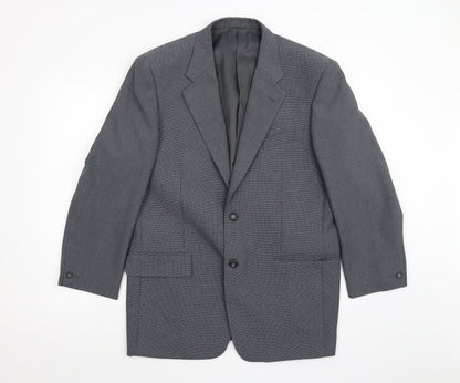Mens UK Size 42 Greenwoods Regular Grey Suit Jacket