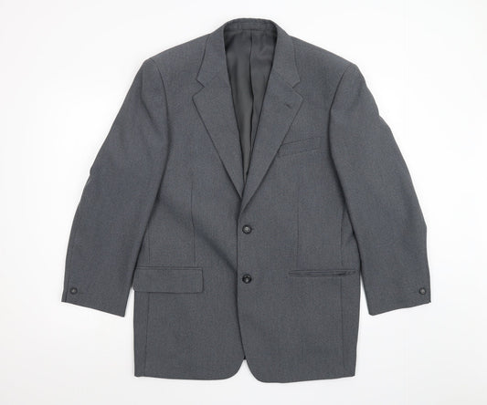 Mens UK Size 42 Greenwoods Regular Grey Suit Jacket