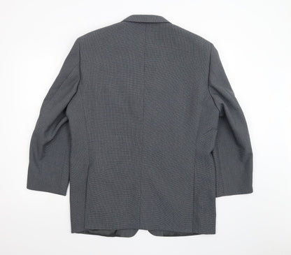 Mens UK Size 42 Greenwoods Regular Grey Suit Jacket