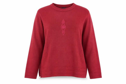 Womens UK Size L 4 Me Pink Pullover Jumper