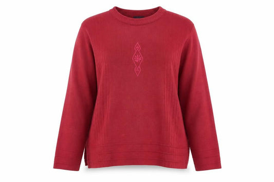 Womens UK Size L 4 Me Pink Pullover Jumper