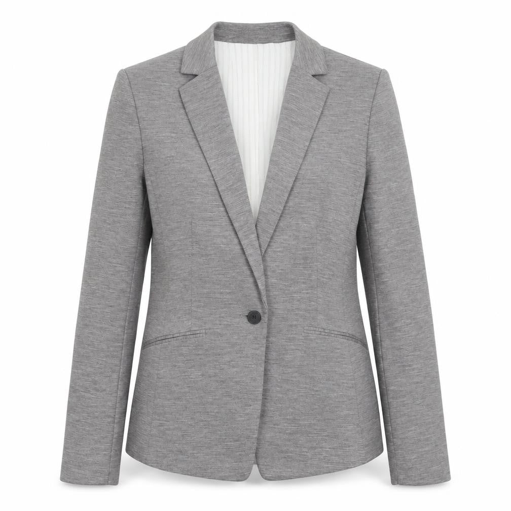 Womens UK Size 12 H&M Regular Grey Suit Jacket