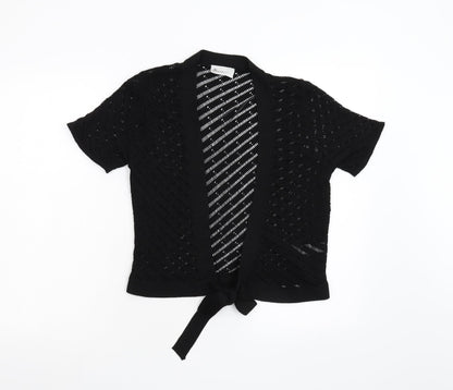 Womens UK Size 10 BHS Black Cardigan Jumper