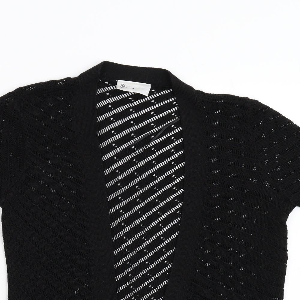 Womens UK Size 10 BHS Black Cardigan Jumper