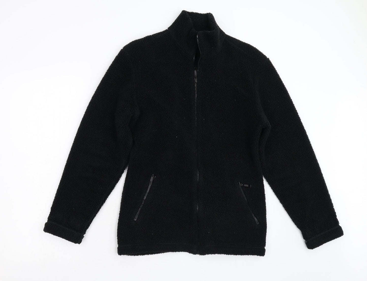 Womens UK Size M Preworn Black Jacket