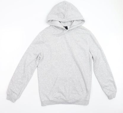 H&M Womens Grey   Pullover Hoodie Size S