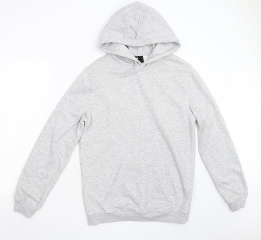 H&M Womens Grey   Pullover Hoodie Size S