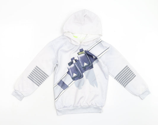 Xuan Boys Grey   Pullover Hoodie Size 11 Years