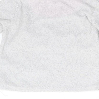 Primark Girls Grey Solid Fleece Top Pyjama Top Size 2-3 Years