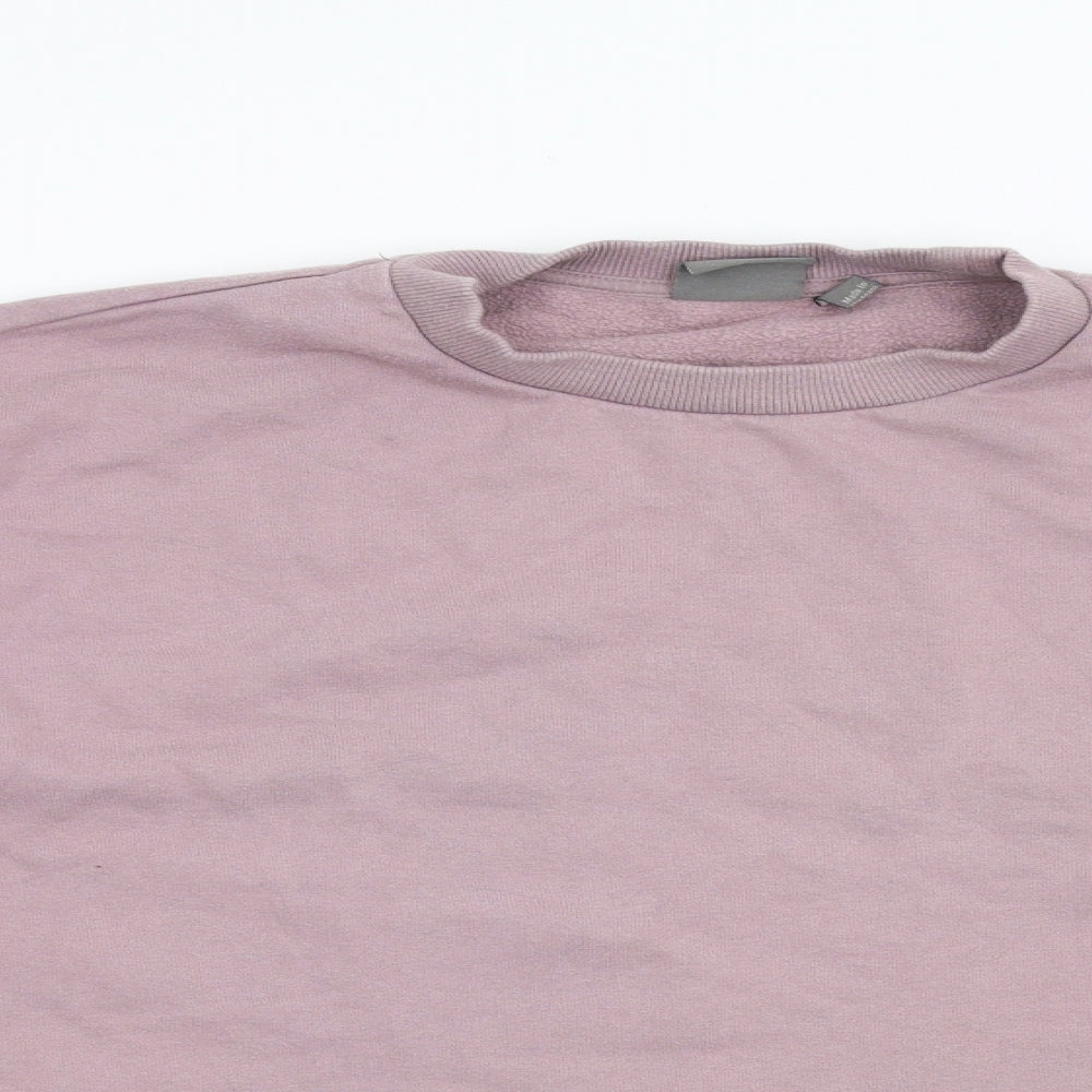 Womens UK Size XS ASOS Pink Pullover Sweatshirt