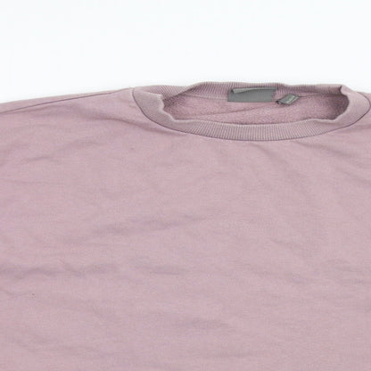 Womens UK Size XS ASOS Pink Pullover Sweatshirt