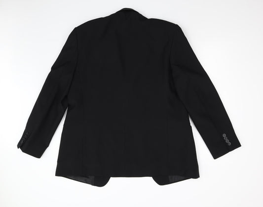 F&F Womens Black   Jacket Suit Jacket Size 42