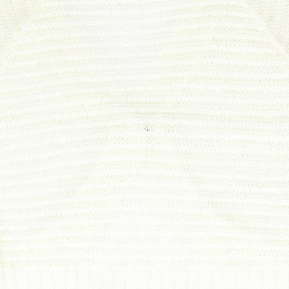 Womens UK Size M BM Ivory Cardigan Jumper