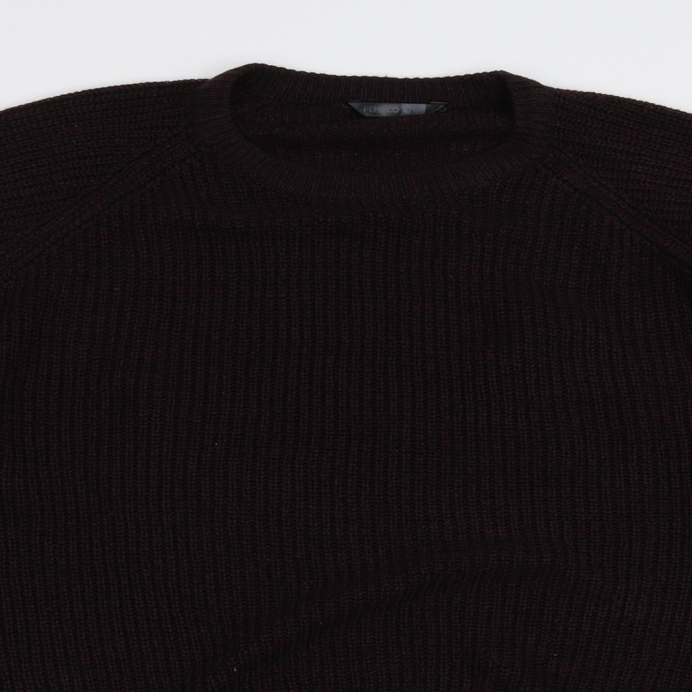 Pep & Co Mens Red   Pullover Jumper Size L