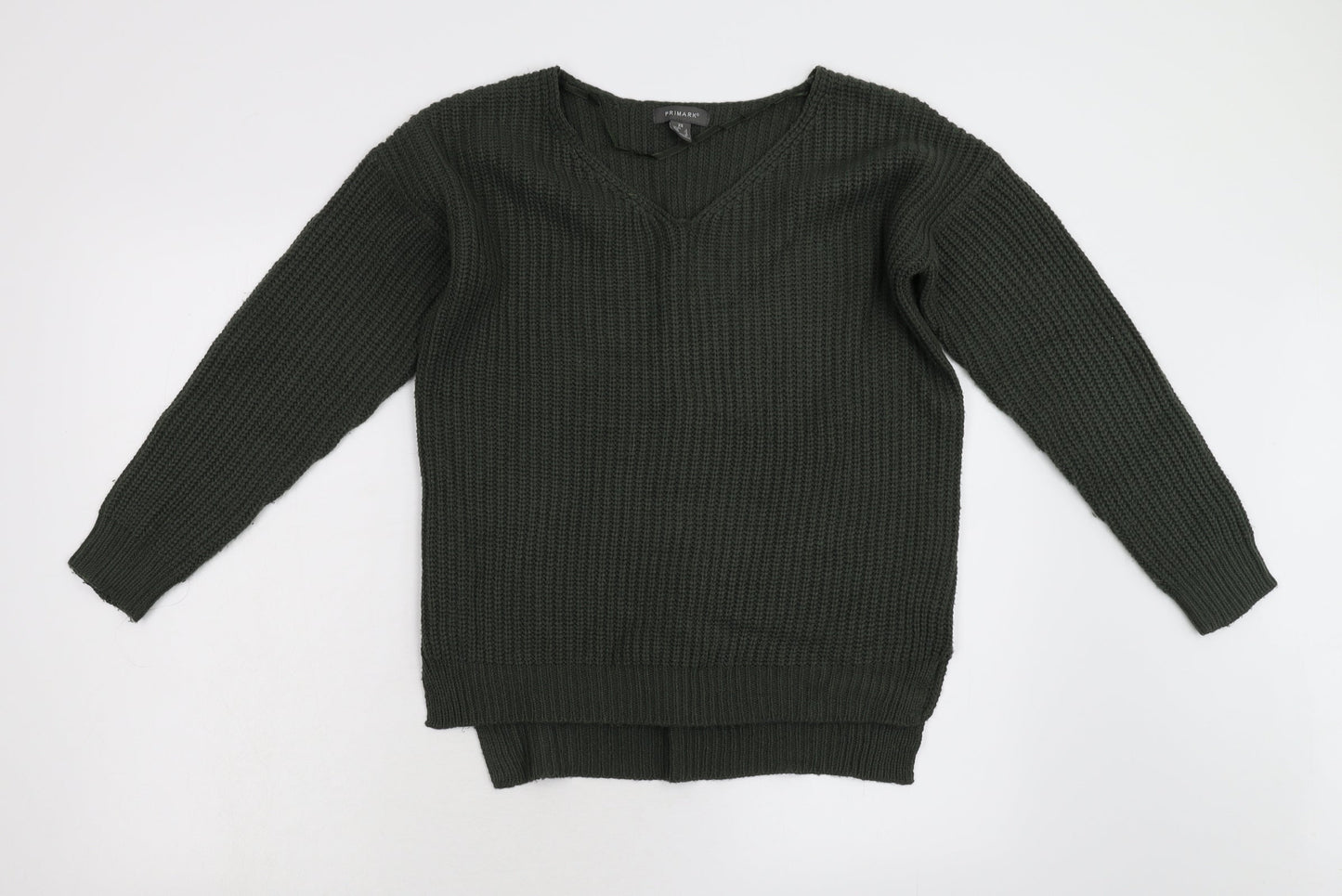 Primark Womens Green   Pullover Jumper Size XS