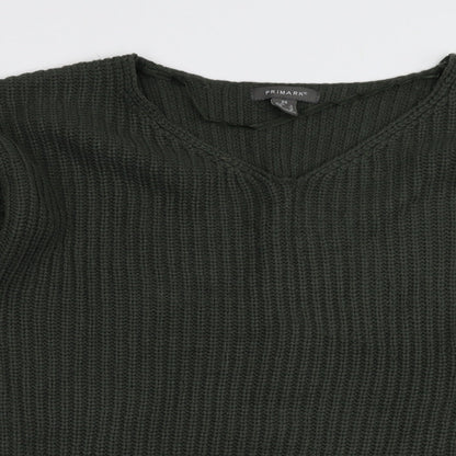 Primark Womens Green   Pullover Jumper Size XS