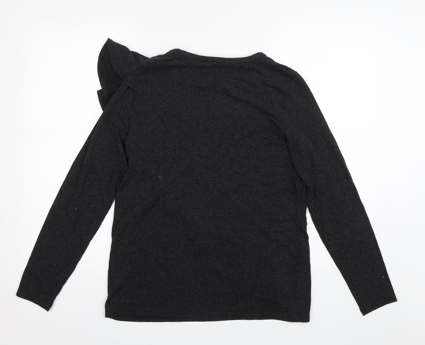 Womens UK Size 12 Dorothy Perkins Black Basic Blouse