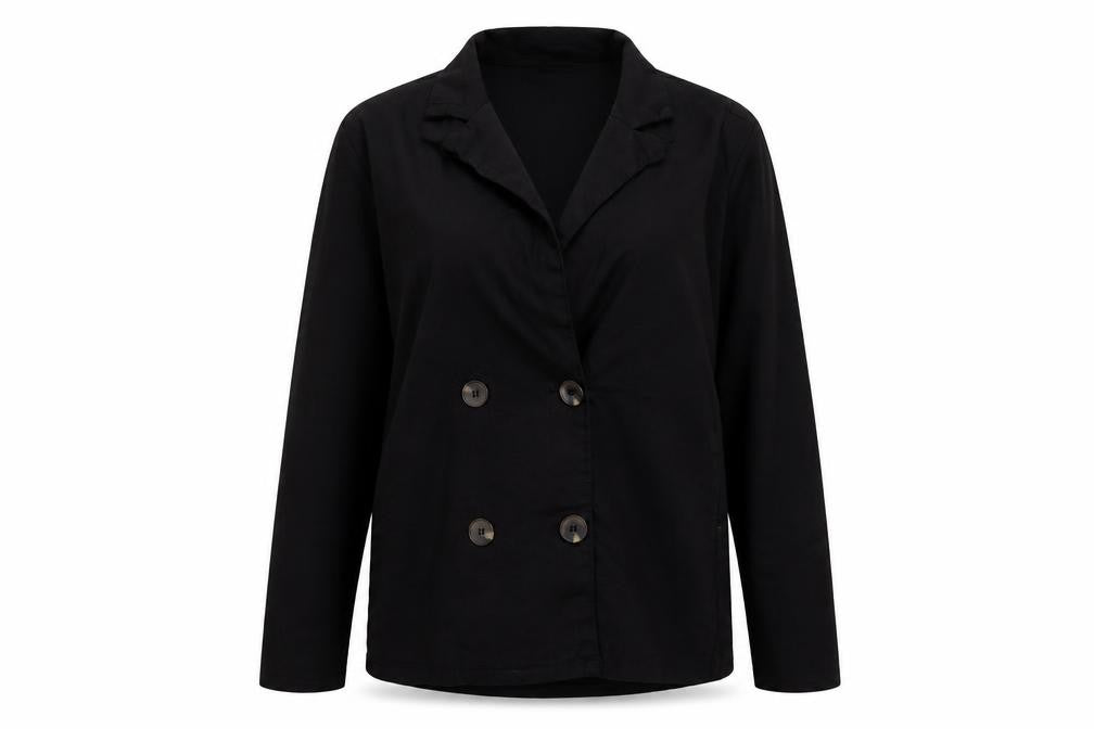 Womens UK Size 8 PRETTYLITTLETHING Black Jacket
