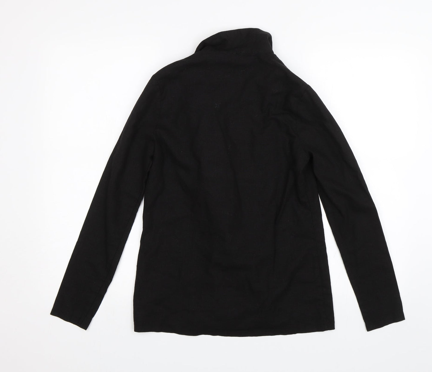 Womens UK Size 8 PRETTYLITTLETHING Black Jacket