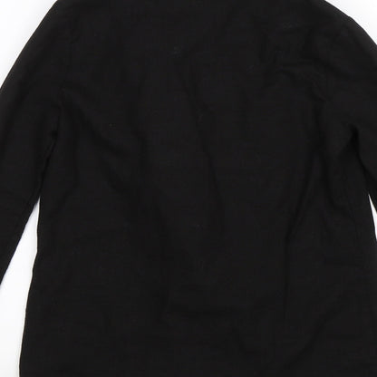 Womens UK Size 8 PRETTYLITTLETHING Black Jacket