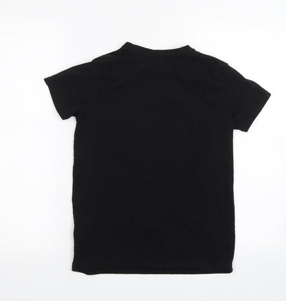 Primark Boys Black   Basic T-Shirt Size 10-11 Years  - Legend