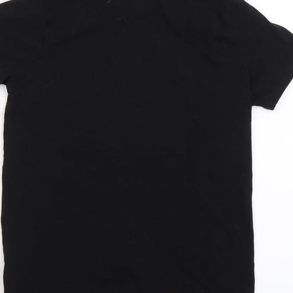 Primark Boys Black   Basic T-Shirt Size 10-11 Years  - Legend