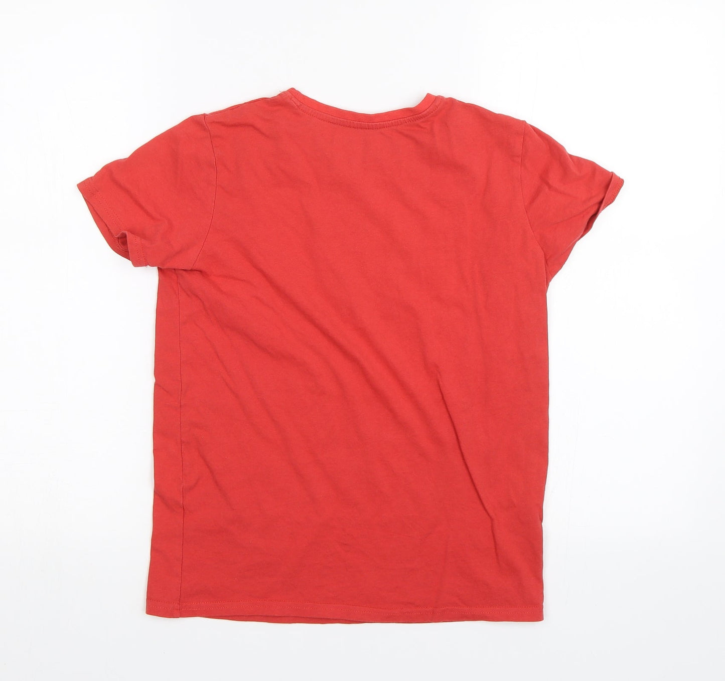 Primark Boys Red   Basic T-Shirt Size 10-11 Years  - Surfers Paradise