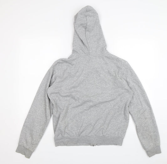 Divided Womens Grey   Full Zip Hoodie Size S