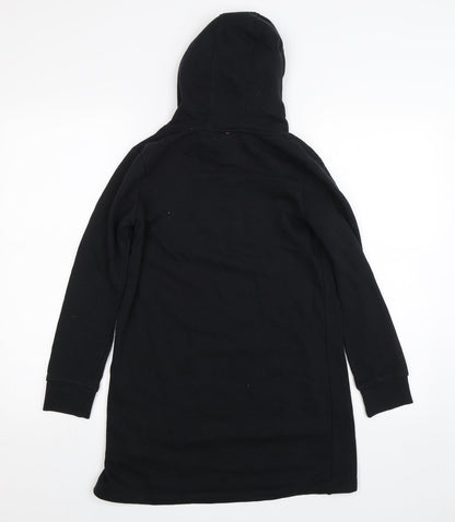 Pepperts! Girls Black   Pullover Hoodie Size 13-14 Years  - NYC