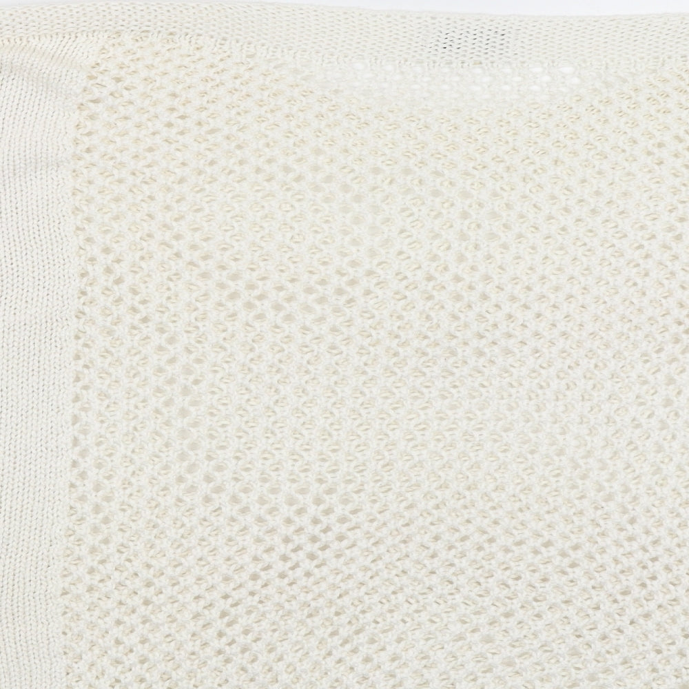 Womens UK Size M Papaya White Pullover Jumper