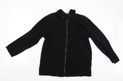 Womens UK Size S Preworn Black Jacket