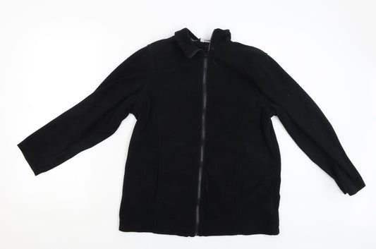 Womens UK Size S Preworn Black Jacket