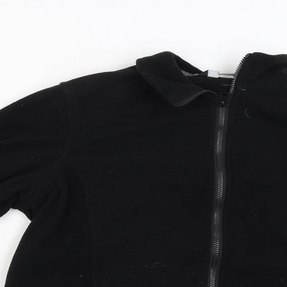 Womens UK Size S Preworn Black Jacket