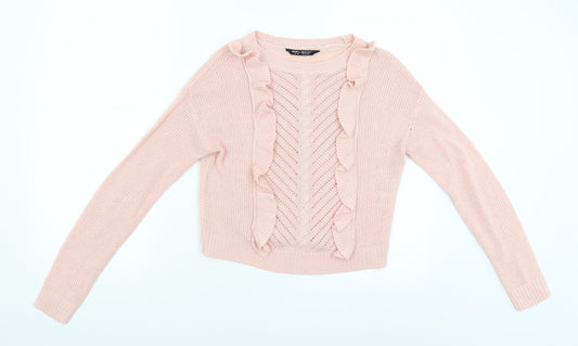 Womens UK Size 6 Select Pink Pullover Jumper