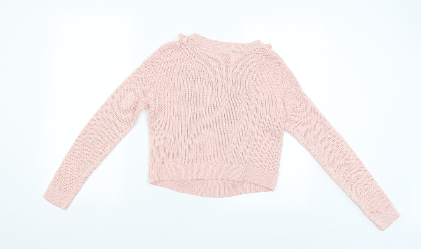 Womens UK Size 6 Select Pink Pullover Jumper