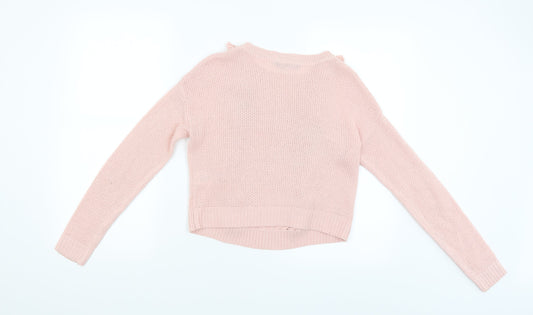 Womens UK Size 6 Select Pink Pullover Jumper