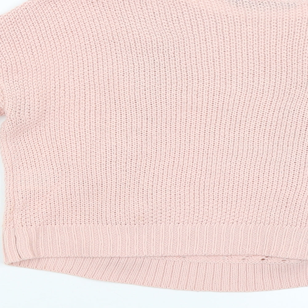 Womens UK Size 6 Select Pink Pullover Jumper