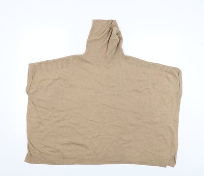 Womens UK Size M New Look Beige Pullover Jumper