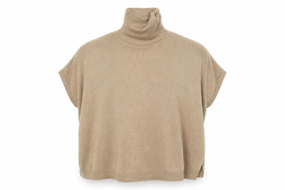 Womens UK Size M New Look Beige Pullover Jumper