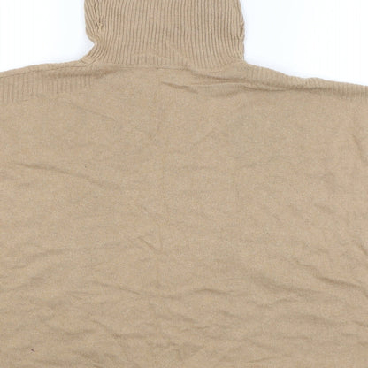 Womens UK Size M New Look Beige Pullover Jumper