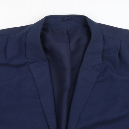 Debinhams Womens Blue   Jacket Suit Jacket Size 14