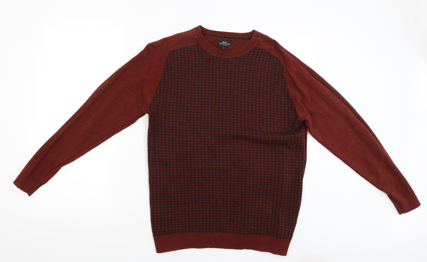 Womens UK Size L NEXT Red Pullover Jumper