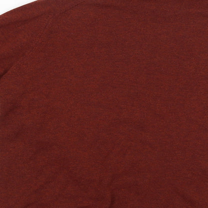 Womens UK Size L NEXT Red Pullover Jumper