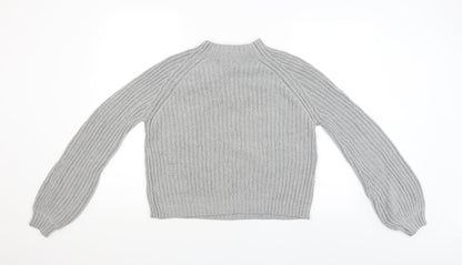 SheIn Womens Grey   Pullover Jumper Size S